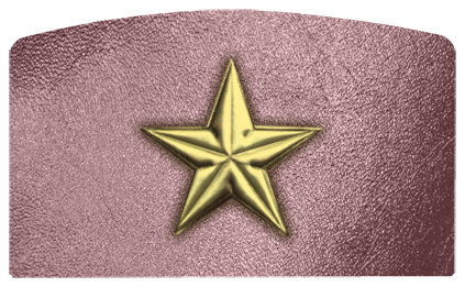 DACRO-430-GD-OR Star Gold-Orchid